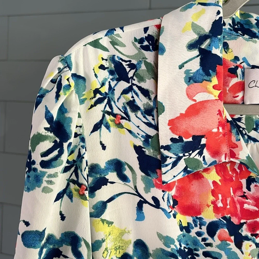 Charles Henry floral dress